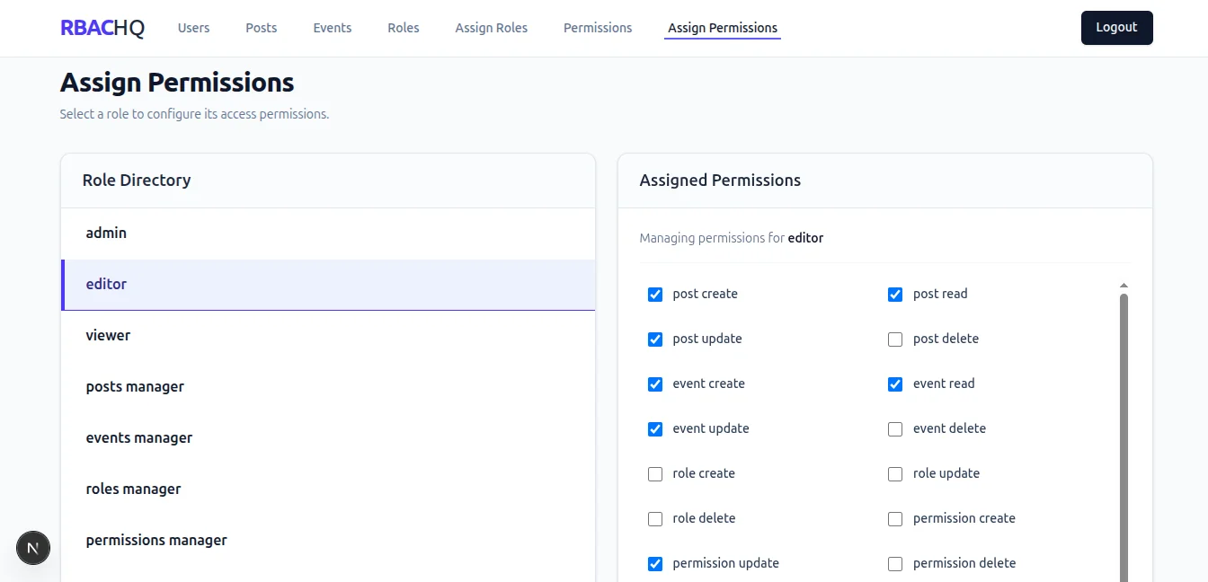 Role-Based CRUD Project Thumbnail Role-Based CRUD